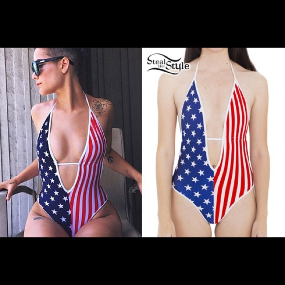 American apparel one piece